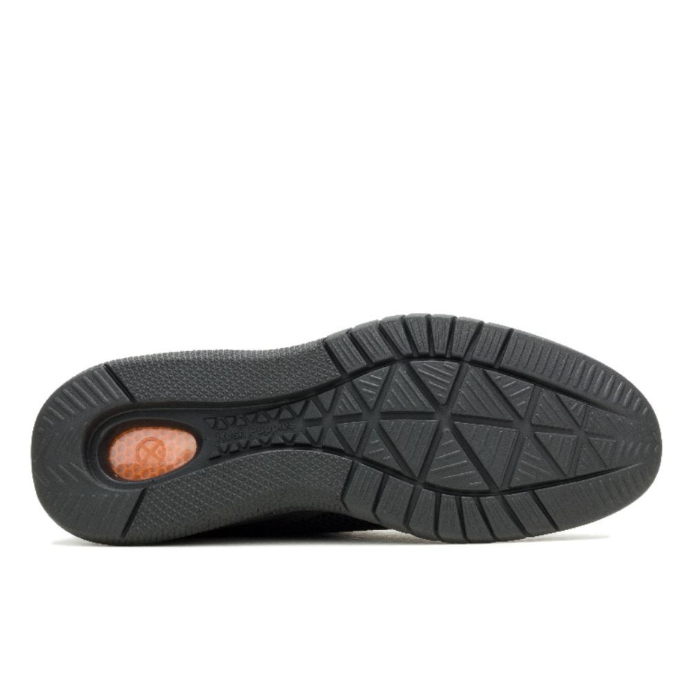 Hush Puppies حذاء رياضي رجالي سهل الارتداء — أسود — صورة 6