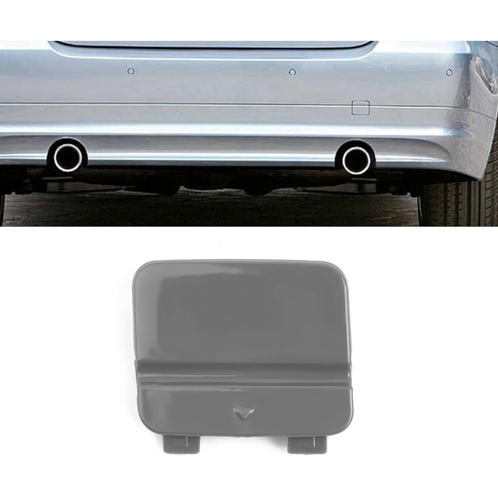 Xotic Tech กันชนหลัง Tow Hook Cap Cover Replacement Eye เข้ากันได้กับ BMW LCI รุ่น E90 3 Series 328i