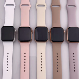 สายรัดยางซิลิโคนสร้อยข้อมือสายนุ่ม for Smartwatch Iwatch Ultra 3 2 49มม. Series 11 10 9 8 7 SE 3 2 46 42 45 44 40 41มม.