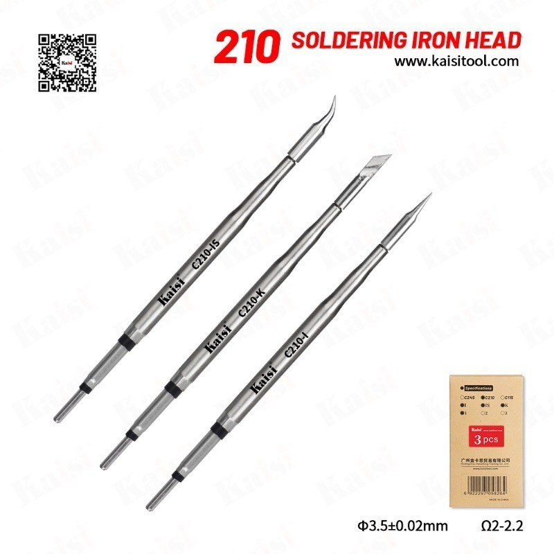 C210 Series หัวแร้งเคล็ดลับตะกั่วฟรีความร้อน Core ใช้งานร่วมกับ JBC Sugon Aifen Aixun สถานีบัดกรี Ha