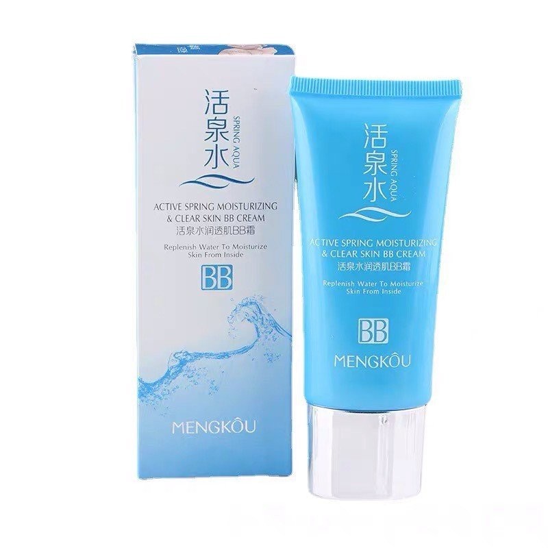 Hydrating 60g Mengko Active ฤดูใบไม้ผลิ BB ครีมคอนซีลเลอร์โปร่งใสผิวสีธรรมชาติ Brightening คอนซีลเลอ