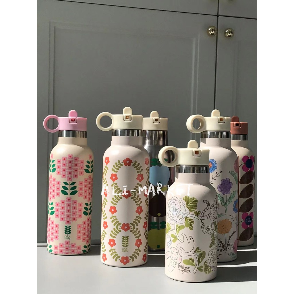 [ของแท้] Marimekko Cup เดนมาร์ก Liewood Thermos Cup ขวดน้ําแบบพกพากลางแจ้งการค้าต่างประเทศ Original Order ส่งออก Thermos Cup - รูปที่ 2