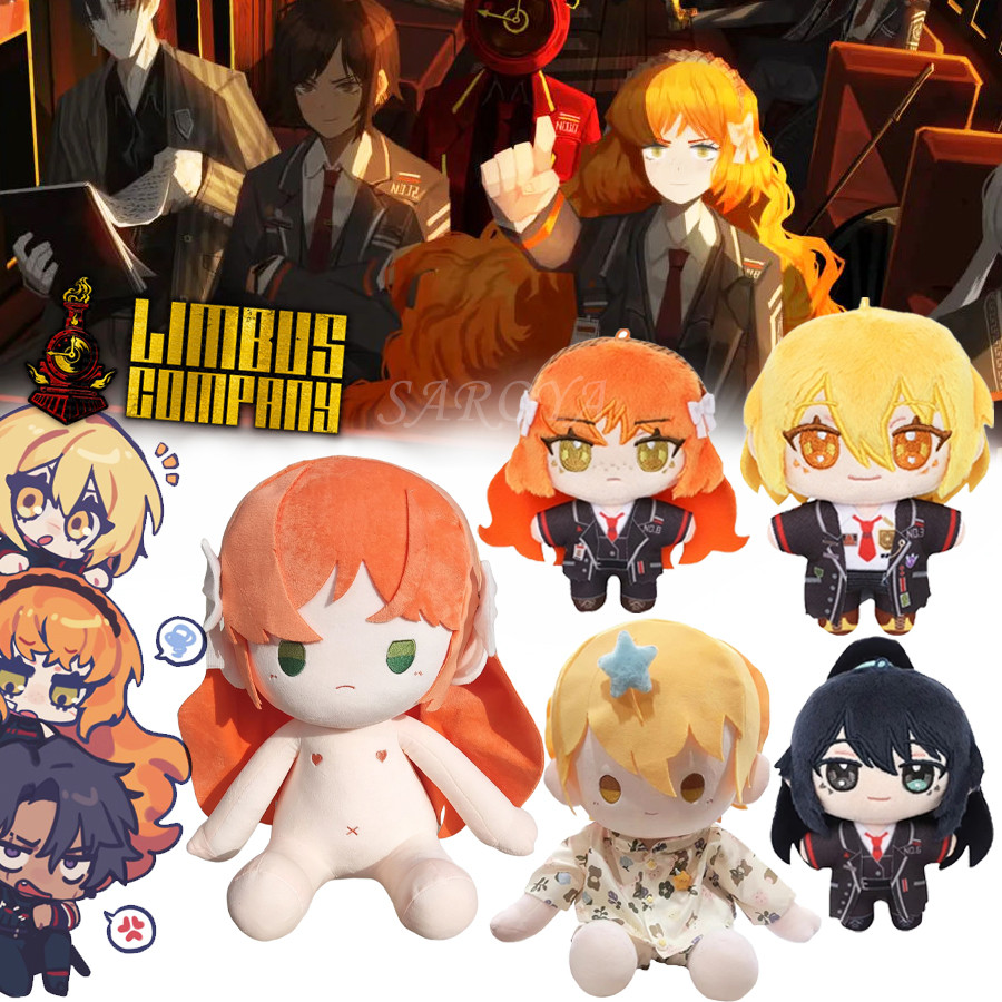 Limbus Company Don Quixote & Ishmael ตุ๊กตาผ้าฝ้ายของเล่น COS เด็กแต่งตัวของเล่นตุ๊กตาเด็กของขวัญ