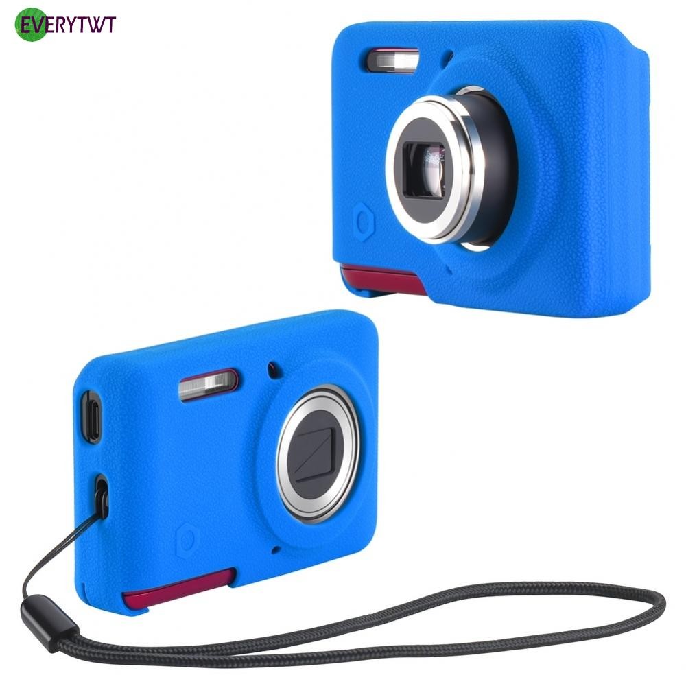 【EVER】Soft Silicone Camera Case for For KODAK Pixpro FZ55 Easy Access to Buttons Cover