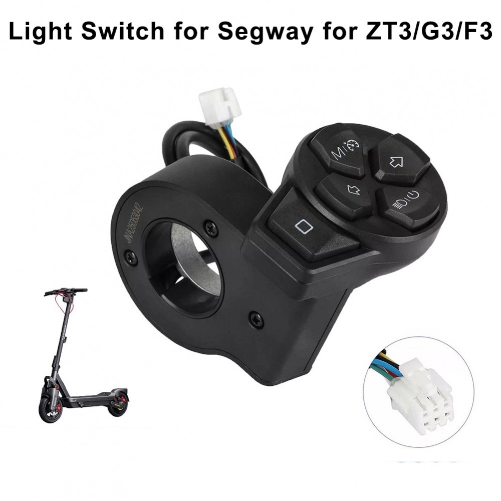 สวิตช์มัลติฟังก์ชั่นเข้ากันได้สําหรับเซกเวย์สําหรับ Ninebot ZT3/G3/F3 สกู๊ตเตอร์