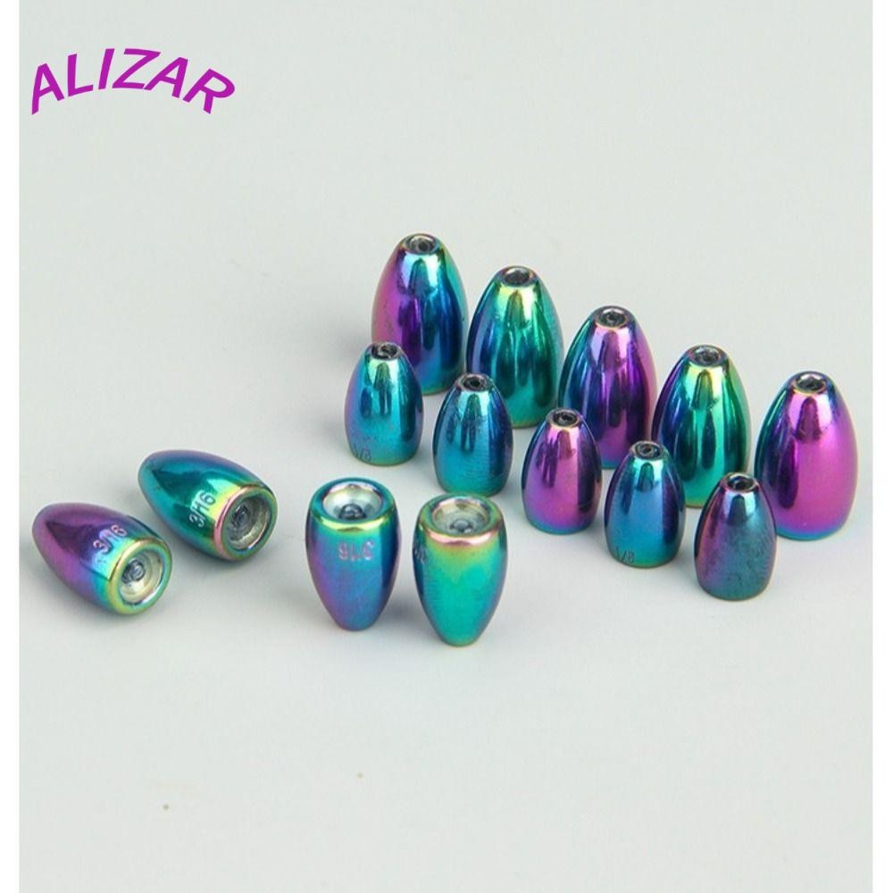 ALIZAR อุปกรณ์ตกปลาวัสดุทังสเตน 1.8g-21g พร้อม sinker และ-hook connector