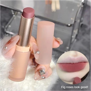 ลิปสติก กำมะหยี่หมอกน้ำ ชั้นเรียน 6 สี ปรับสีผิวให้กระจ่างใส ติดทนนาน ไม่เหนียวเหนอะหนะ กันน้ำ ไม่แห้ง ลิปสติกนู้ดด้าน