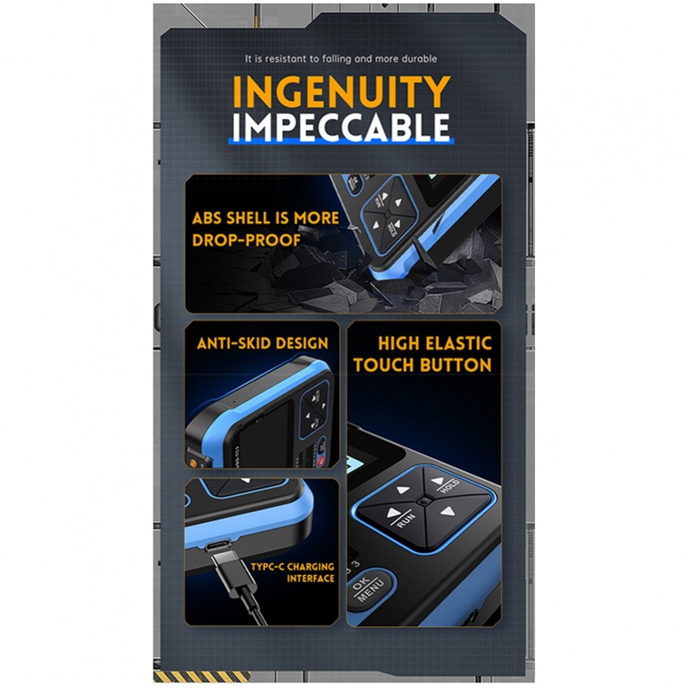 Digital Oscilloscope DSO TC3 พร้อมฟังก์ชั่นที่ครอบคลุมสําหรับการซ่อมแซม