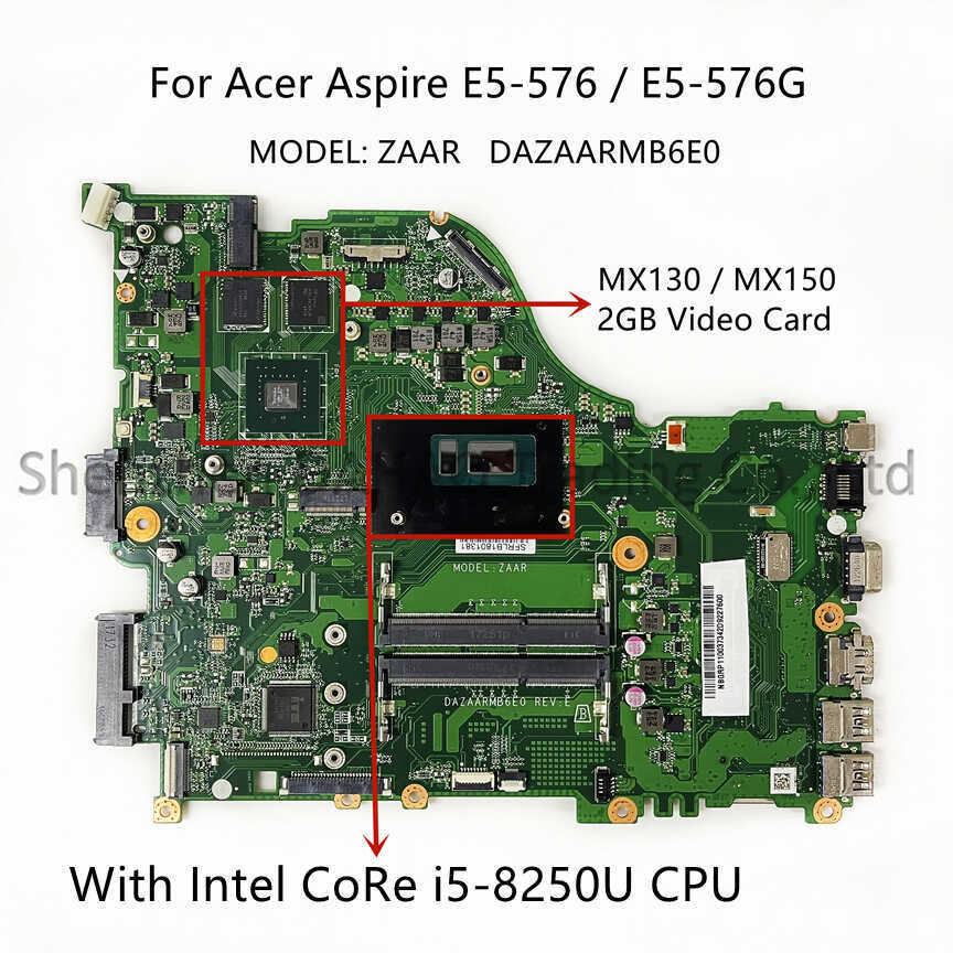 เมนบอร์ด Acer/Acer E5-576 E5-576G DAZAARMB6E0 NB.GWL11.001