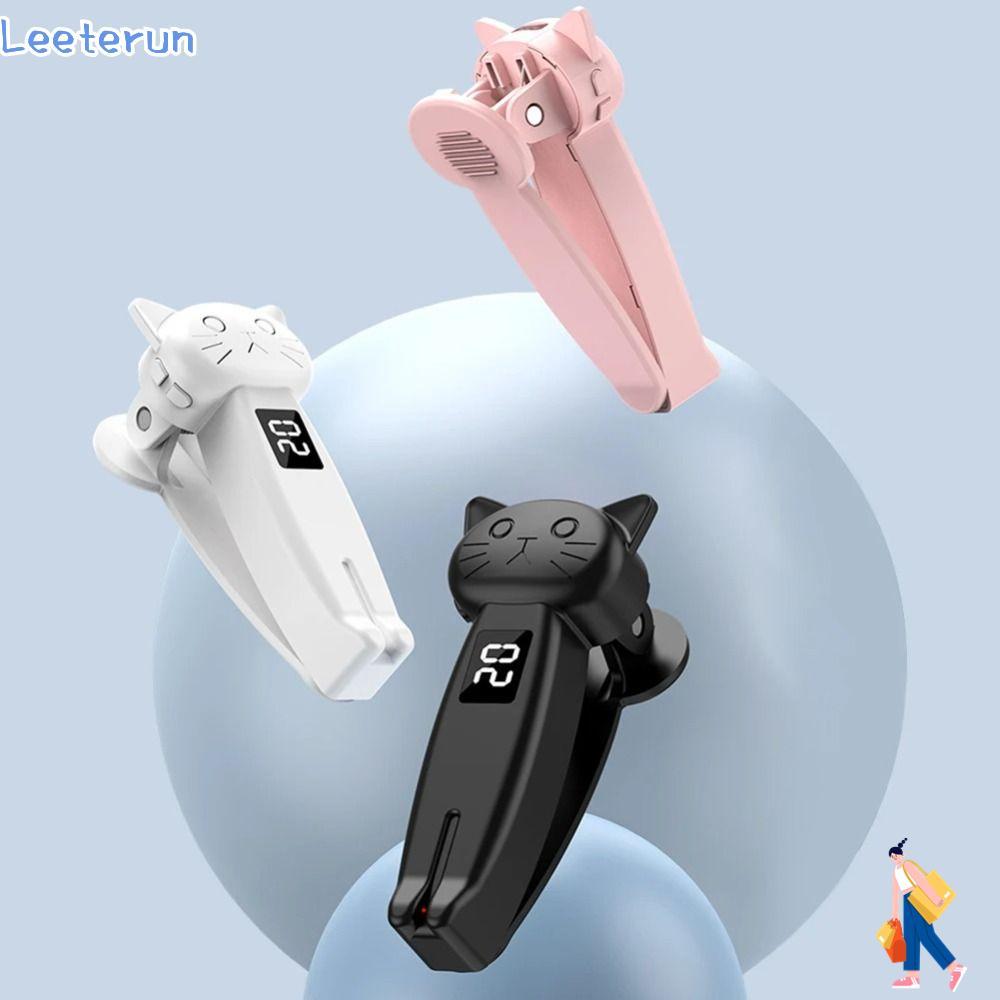LEETERUN Electric Auto Page Turner, Mini Bluetooth-Compatible Finger Click, Mute Quick Click ABS Aut