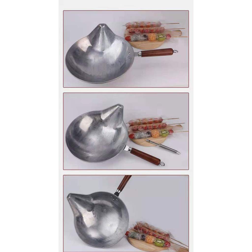 Candies Gourd Dedicated กรอง Handmade Rock Candies หม้อมะระต้มน้ําตาล Dipping Candies หม้ออลูมิเนียม