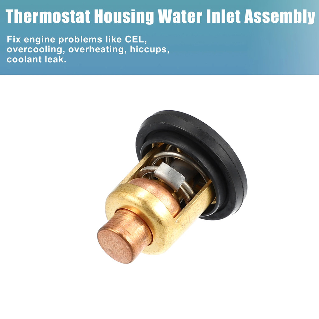 X Autohaux เครื่องยนต์ Coolant Thermostat Housing Assembly 688/6H3/6E5-12411-00/02/20211/20-00 สําหร