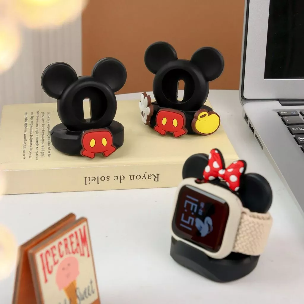 เหมาะสําหรับแท่นชาร์จ Apple Watch ขาตั้ง Apple Watch แท่นชาร์จ iWatch ที่สร้างสรรค์น่ารัก
