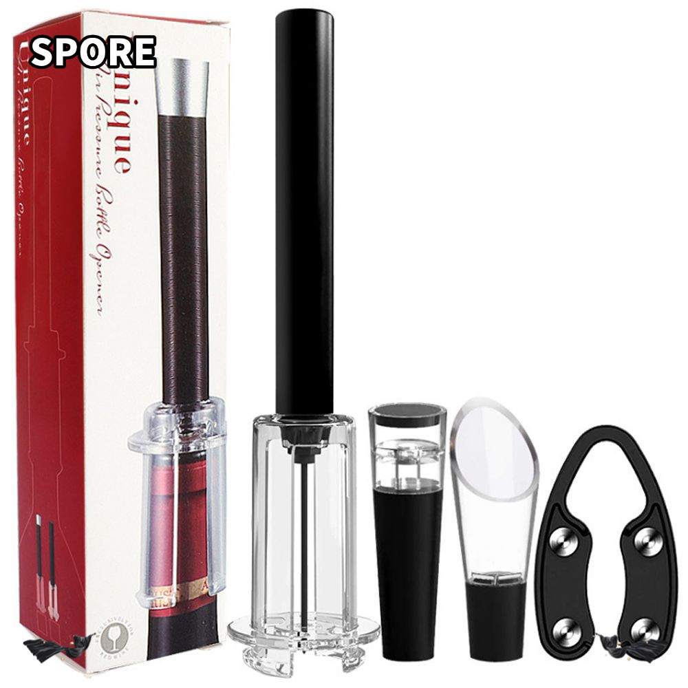 SPORE ที่เปิดขวดสูญญากาศ Corkscrew เครื่องมือห้องครัวไวน์แดง