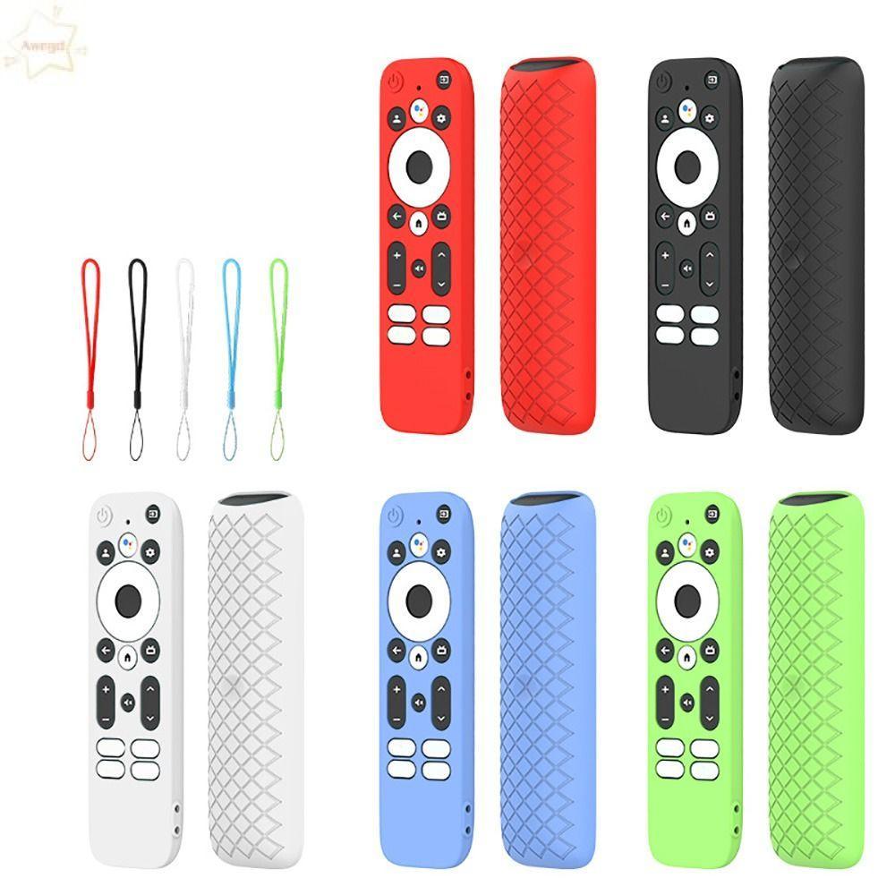 AWNGD TV Stick Cover,ซิลิโคนรีโมทคอนโทรล,แฟชั่นกันกระแทกสีธรรมดาทีวีรีโมทสําหรับOnn แท่งสตรีมมิ่ง An