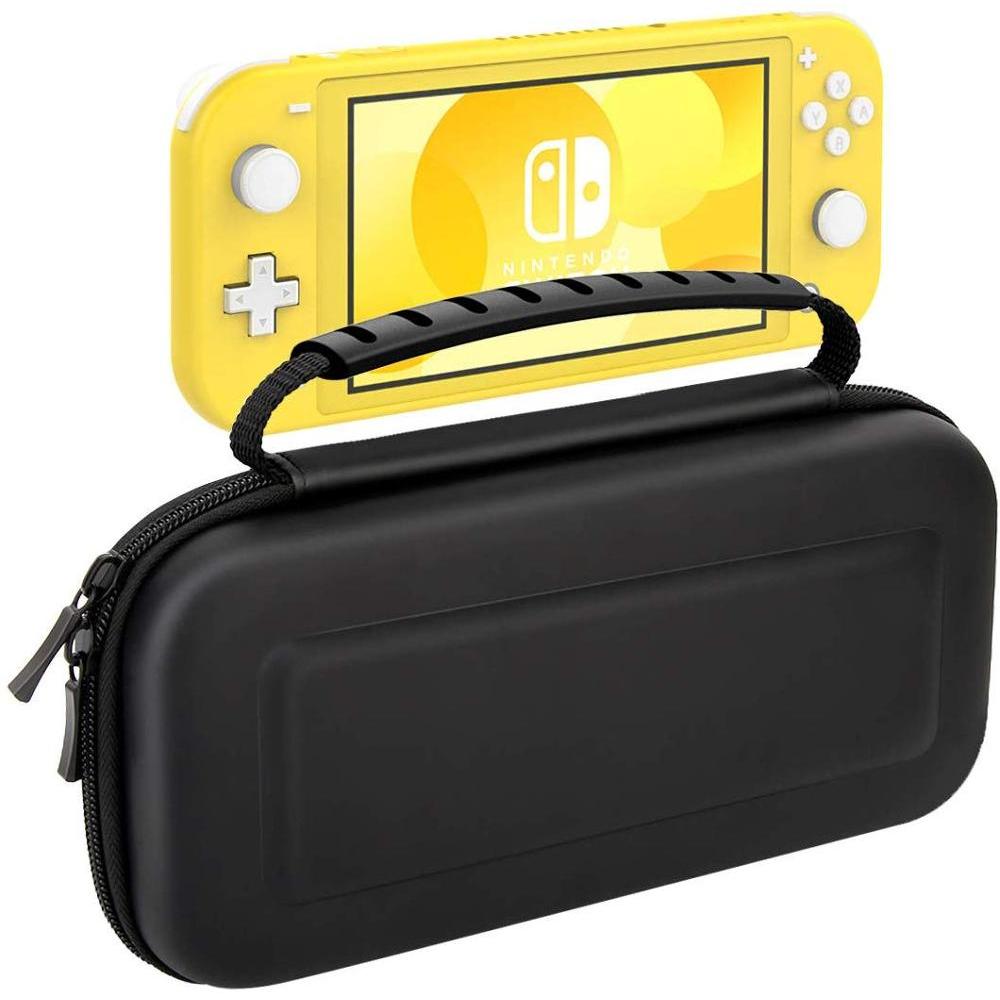 กระเป๋าถือแบบพกพา Hard Shell EVA Storage กระเป๋าเดินทางพร้อมกระเป๋าตารางสําหรับ Nintend Switch Lite คอนโซลและอุปกรณ์เสริม