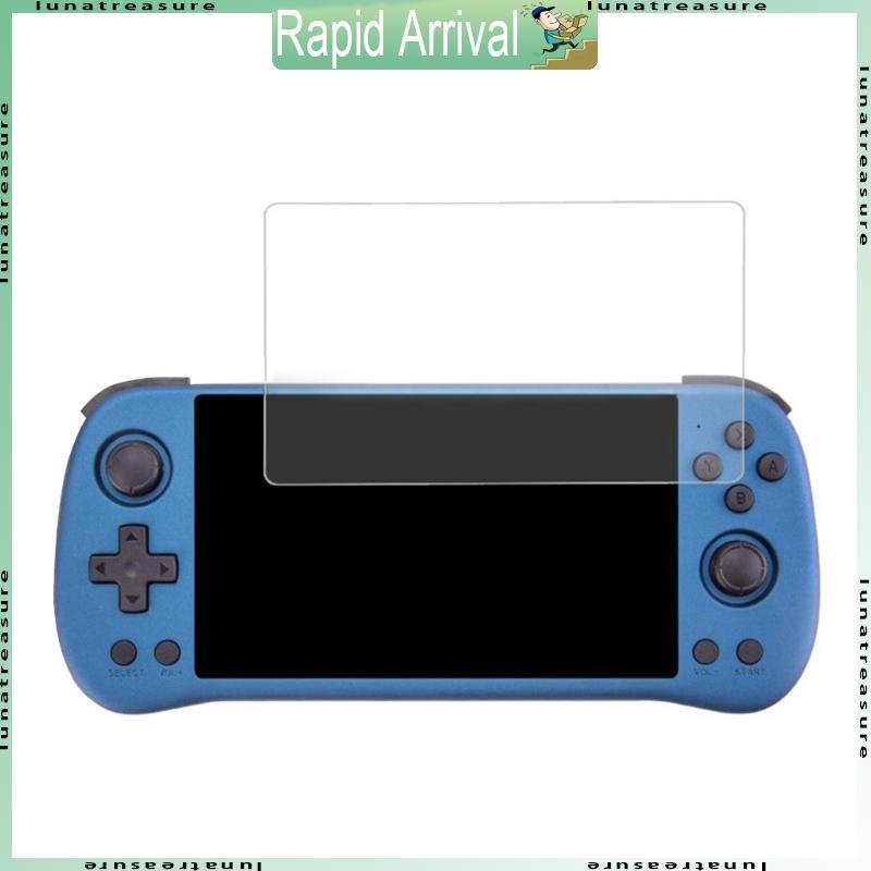 Lun เกมคอนโซลฟิล์มป้องกันสําหรับเครื่องวิดีโอเกม Powkiddy X55 Bubbleless