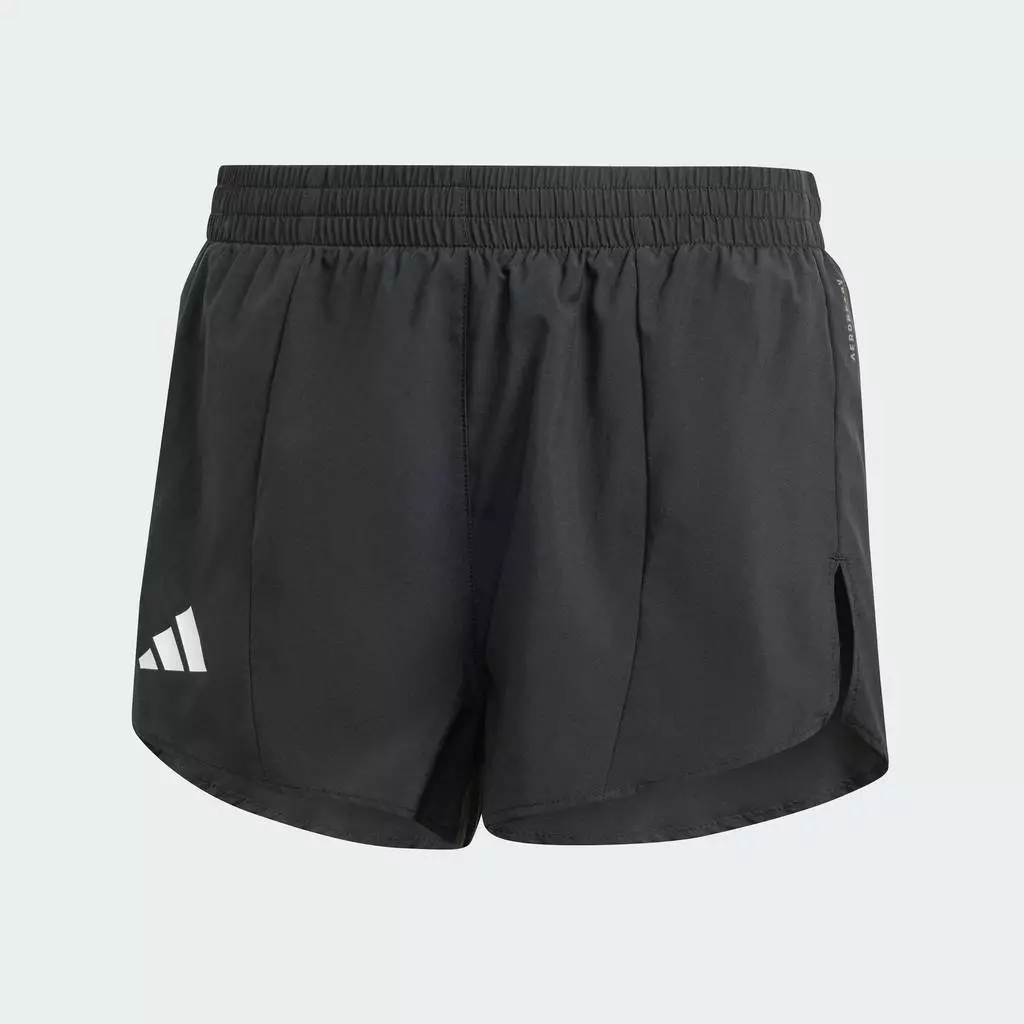 adidas วิ่ง กางเกงวิ่งขาสั้น Adizero Essentials ผู้หญิง สีดำ IN8707