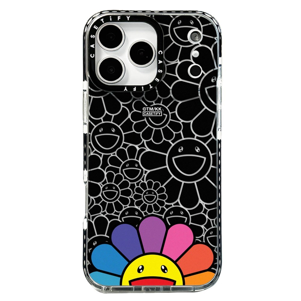 เคสโทรศัพท์ดอกทานตะวันสีดําสําหรับ ไอโฟน 17 มือโปร สูงสุด 17อากาศ 16 15 14 13 12 11 กันกระแทกป้องกันปลอก - รูปที่ 5