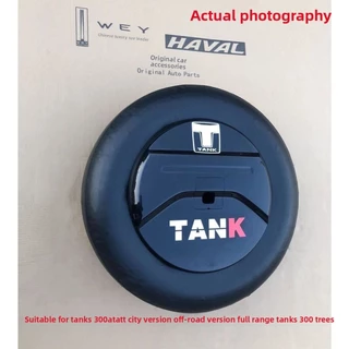 Great Wall Car WEY Tank 300 ประเภทถังทุ่มเทฝาครอบยางอะไหล่ที่กําหนดเองด้านหลังยางฝาครอบป้องกันหนากันน้ําชิ้นส่วนรถยนต์