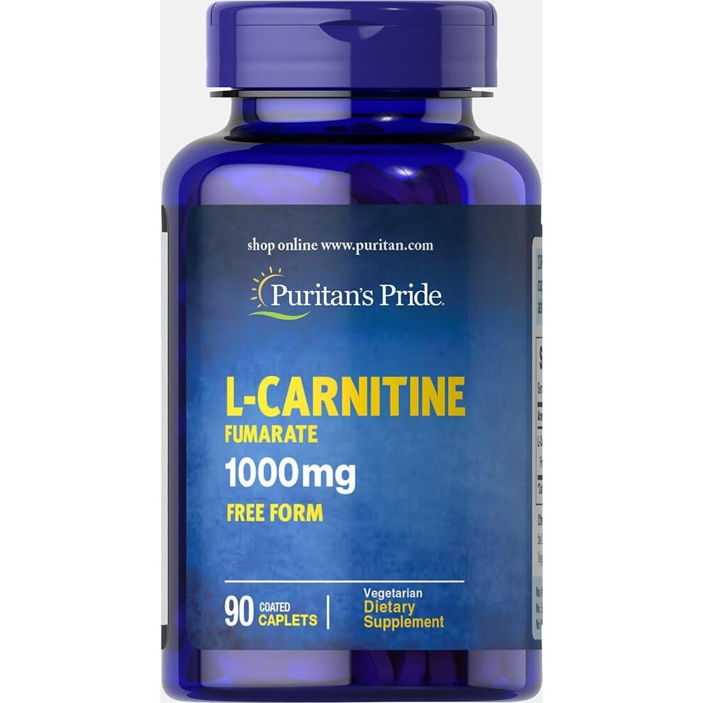 Puritans Pride L-Carnitine Fumarate 1000 mg-90 แคปซูล