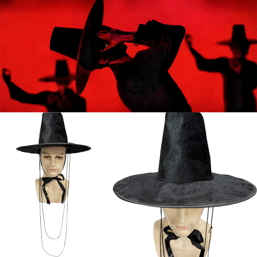 Kpop Idol Cosplay Hat For Jinu Kpop Demon Hunters Fans Wide Brim Hat Cap