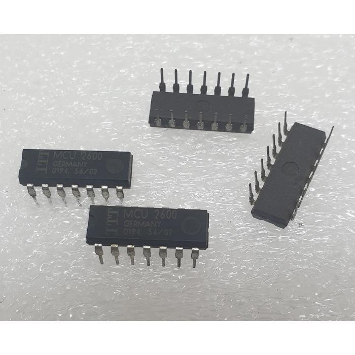 IC MCU2600 MCU 2600 เครื่องกําเนิดไฟฟ้านาฬิกา - เยอรมัน ...ELECTRON ELECTRON