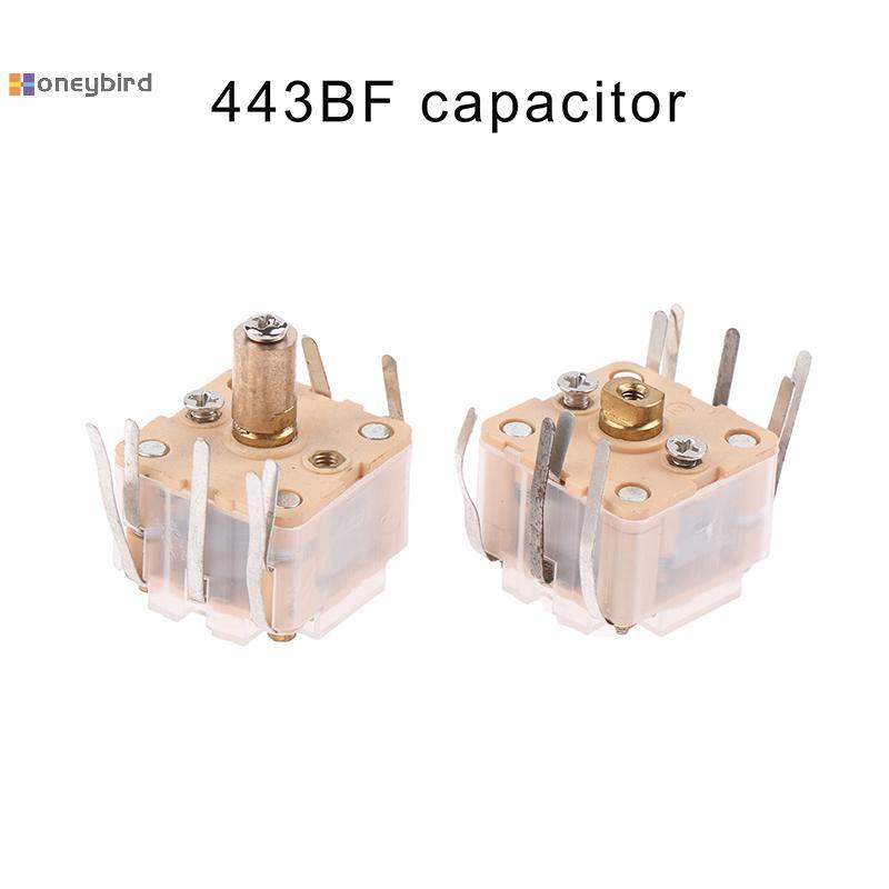 Kaleidoscope 1 PC สวิทช์ CBM-443BF-1AB4/088AM+FM วิทยุฟิล์มบาง Variable Capacitor 270P คู่ + 20Pfm D
