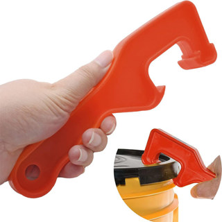 😊Cutenery😊ที่เปิดฝาถัง พลาสติก ตะขอซีเปิดฝาถังสี แบบพลาสติก …