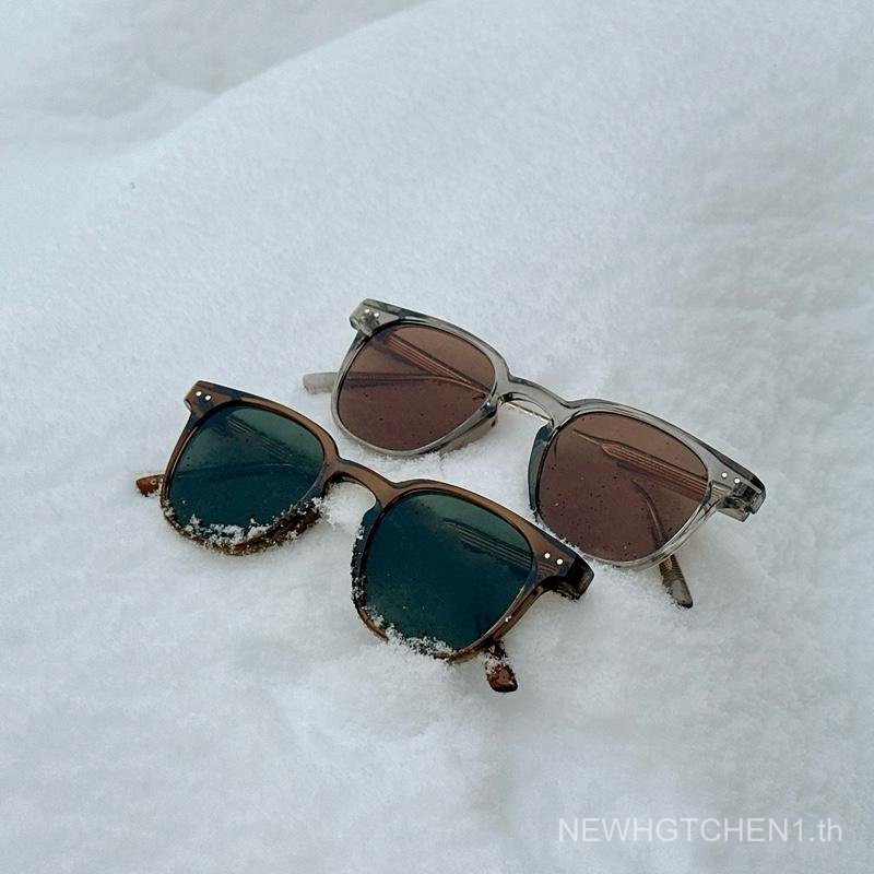 แว่นกันแดดVintage CANAAN ขาเสริมแกนเหล็ก สำหรับใบหน้า กลาง-เล็ก