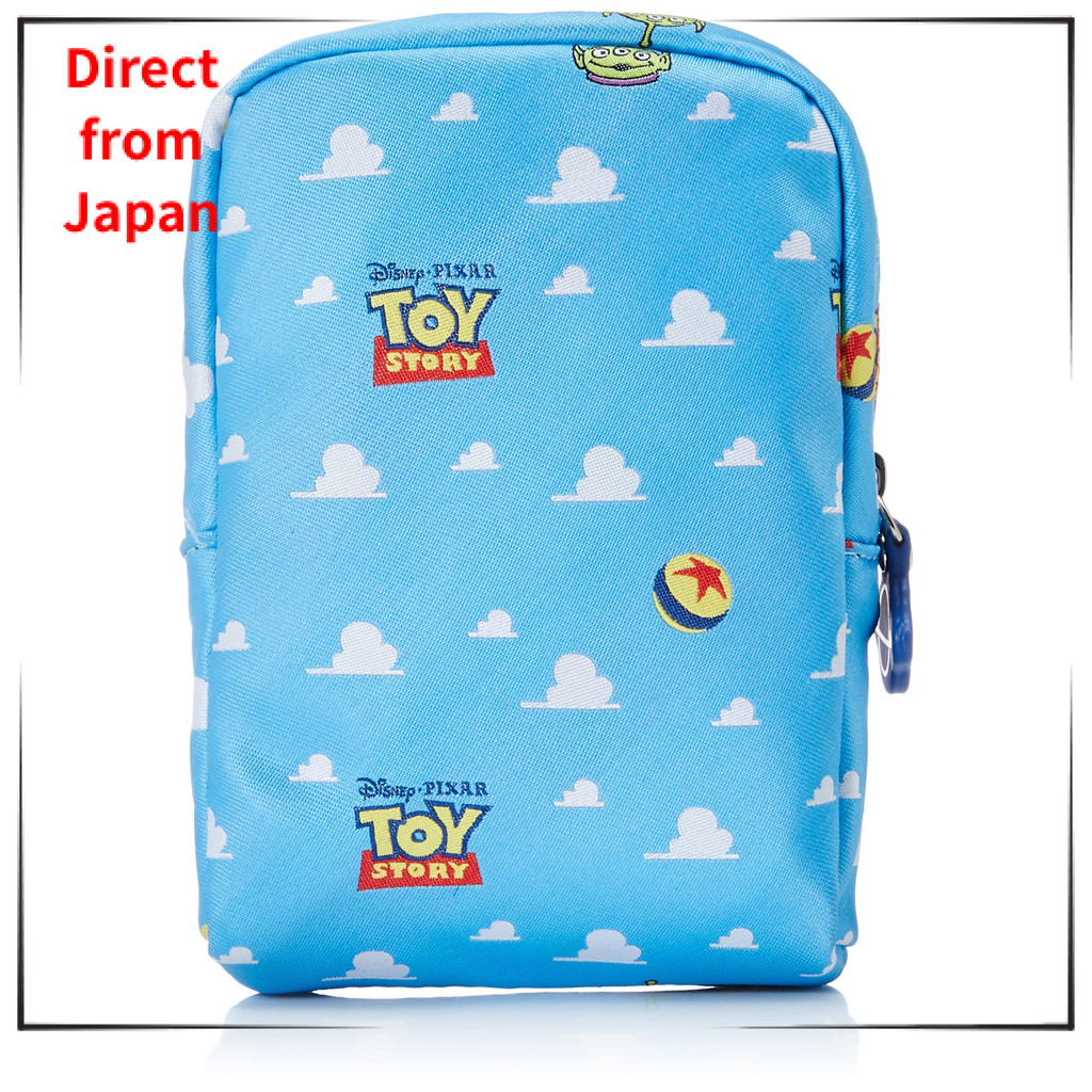 【Direct from Japan】 Disney การออกแบบกระเป๋าเครื่องสำอางส์ ลายของเล่นของจริงจาก Toy Story สวยงามด้วยผ