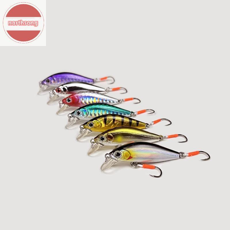 เหยื่อปลอม NOR 3.3G Micro Object สำหรับตกปลา Bass ในน้ำจืด ขนาดเล็กและเคลื่อนไหวได้นุ่มนวล