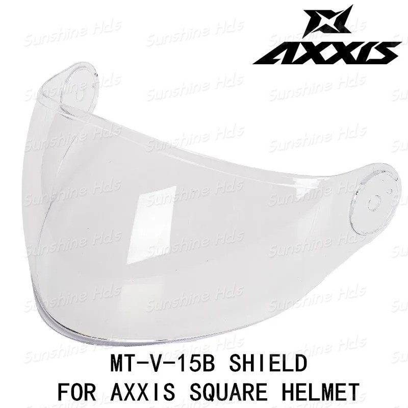 โล่ AXXIS MT-V-15B สําหรับหมวกกันน็อคเปิดหน้า Axsis Square AXXIS PARTS