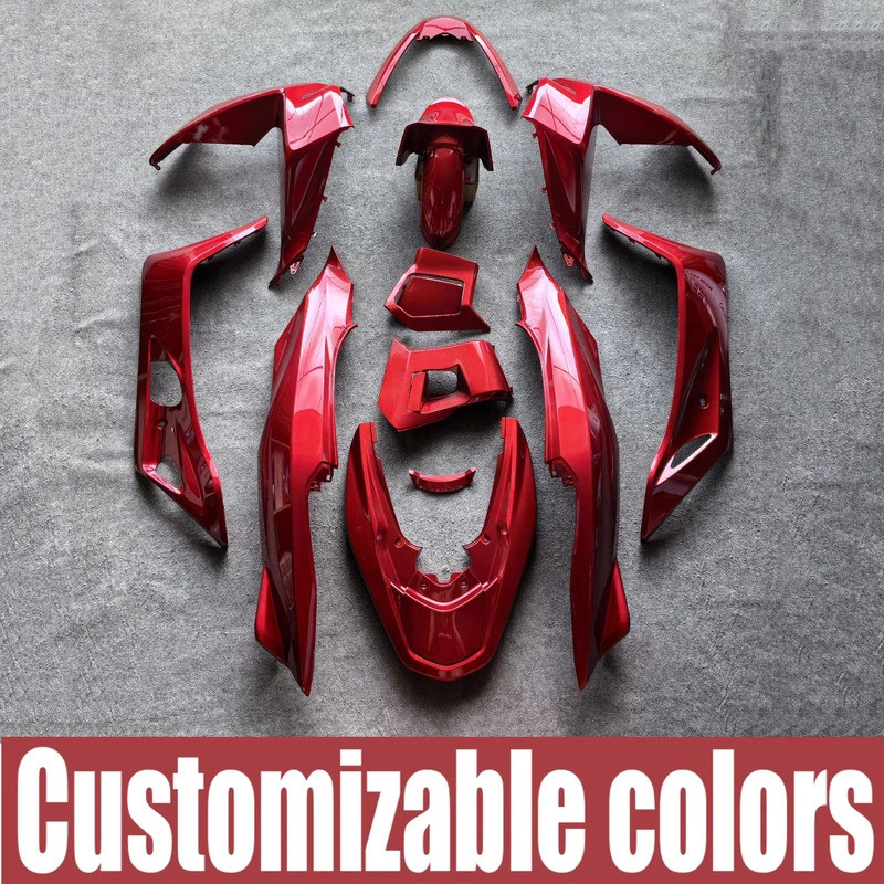 อุปกรณ์เสริมรถจักรยานยนต์สีแดงเหมาะสําหรับ 2014 - 2017 HONDA PCX125 PCX150 Fairing ชุดตัวถังชุด PCX 