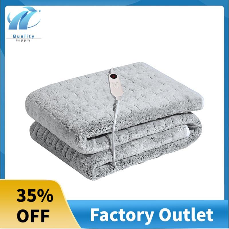 Superb ผ้าห่มไฟฟ้าหนาเครื่องทําความร้อน 152X127 ซม.ผ้าห่มอุ่น EU Plug