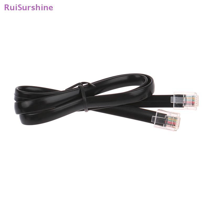 RuiSurshine RJ12 6P6C ST-4 ST4 Autoguide กล้องสําหรับ Ioptron Auto Guide iEQ30 Ieq45 Kabel คริสตัลหั