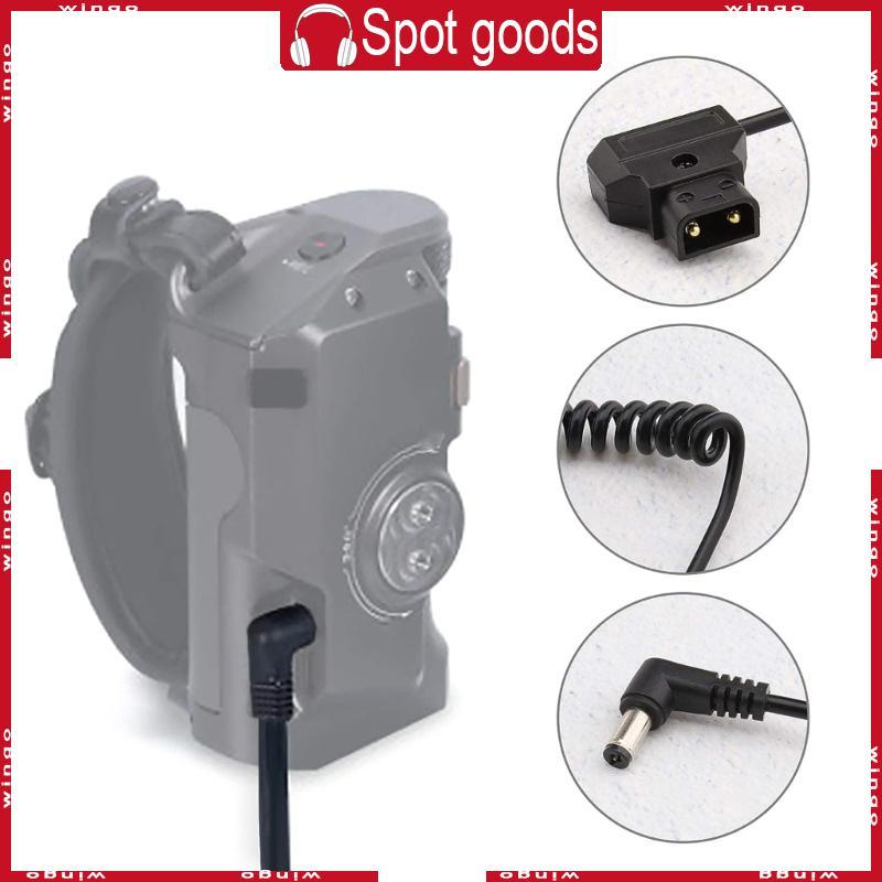 WIN D-Tap ถึง DC5 5x2 1 มม.สายขดสําหรับกล้อง Bmcc Bmpc สายไฟ