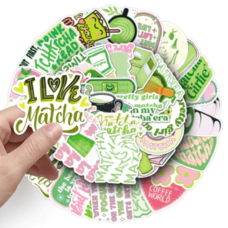 ❉ สติ๊กเกอร์ Matcha Girls Series 03 ❉ 50 ชิ้น/เซ็ตกันน้ํา DIY Fashion Decals สติ๊กเกอร์ Doodle
