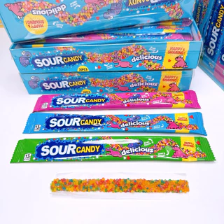 เยลลี่ SOUR แคนดี้ เคลือบเกล็ดสายรุ้ง [1 กล่อง 30 ชิ้น]