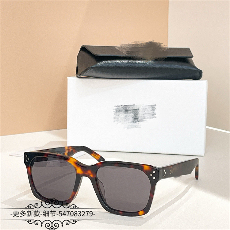 VDSB CE# Men's and Women's Sunglasses Fashion Square Frame Acetate Sunglasses cl40248