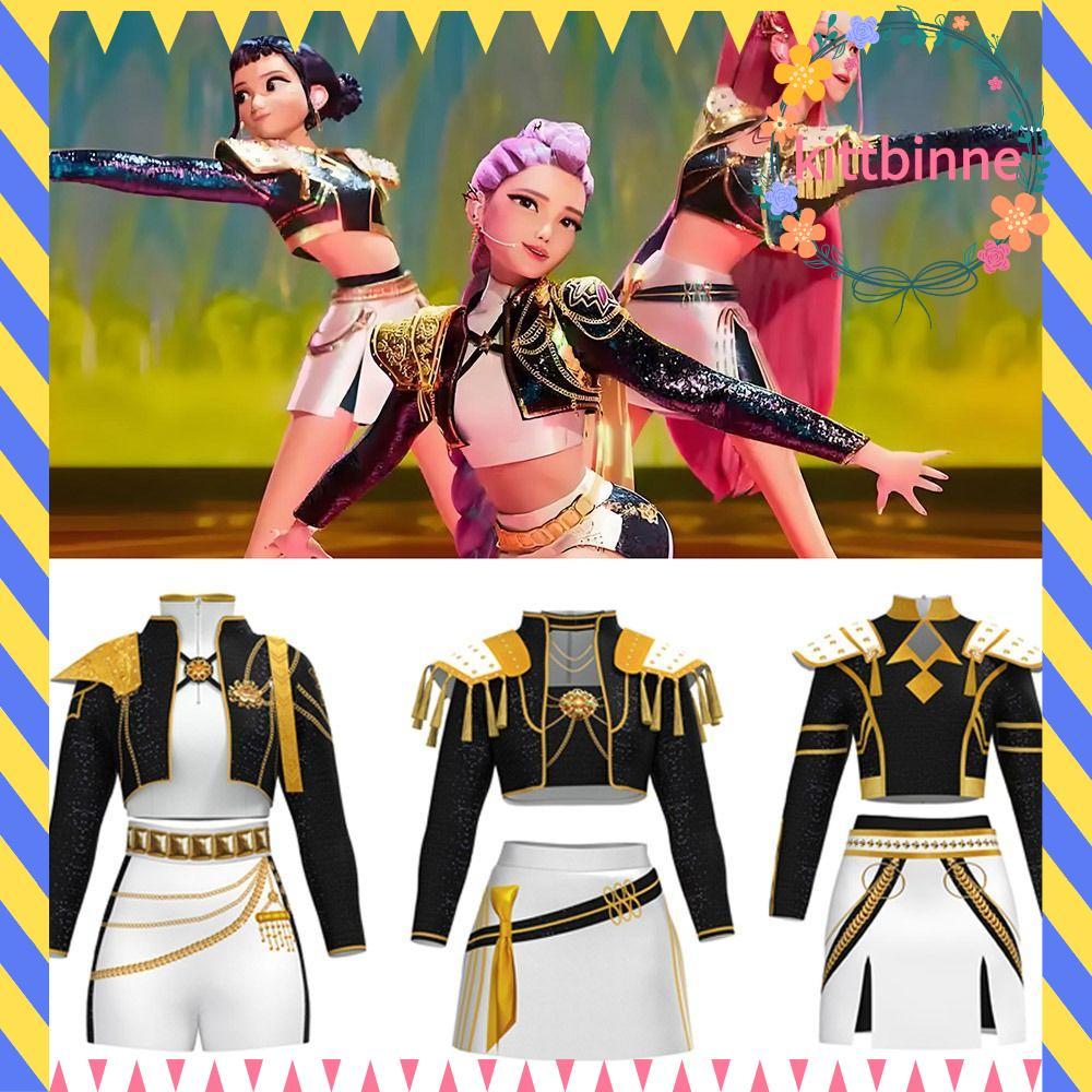 ชุดคอสเพลย์ Demon Hunter สำหรับ K-pop Group Idol Rumi & Mira