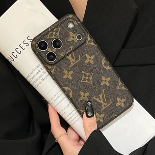 แฟชั่นขอบสีดําเต็มรูปแบบเคสโทรศัพท์พร้อมป้องกันกล้องTPUหนังสําหรับiPhone 17 17ProMax 16 16ProMax 15 15ProMax 14 14ProMax 13Pro 12ProMax 11