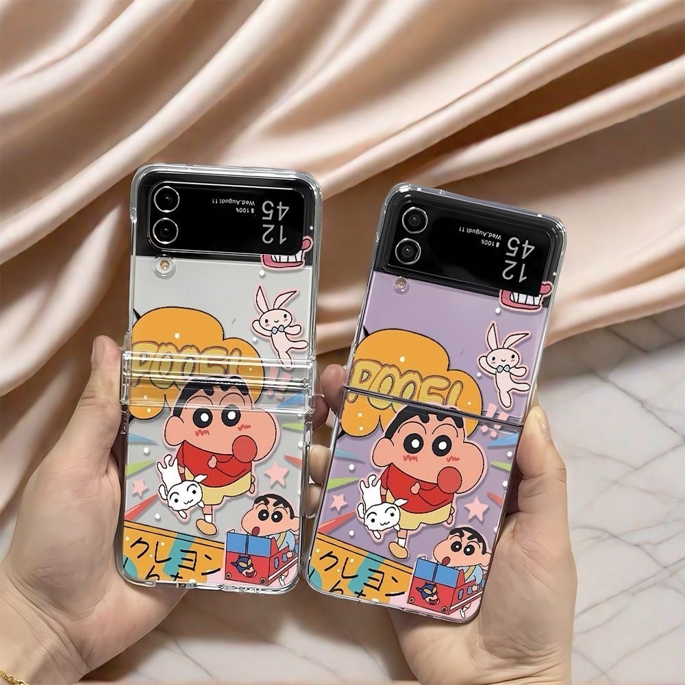 SAMSUNG กรณีพับเคสโทรศัพท์สําหรับ SAMSUNG ZFLIP2 ZFLIP3 ZFLIP4 ZFLIP5 ZFLIP6 ZFLIP7 W26 Flip OPPO FI