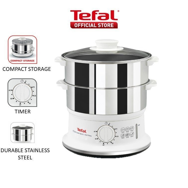 Tefal เครื่องนึ่งสะดวกสแตนเลส VC1451