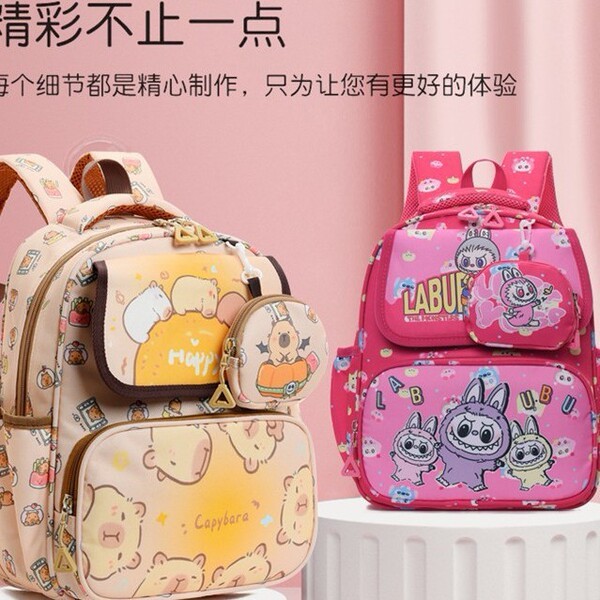 beg sekolah beg sekolah converse original กระเป๋าเป้สะพายหลังสไตล์น่ารักสำหรับนักเรียนประถมและอนุบาล