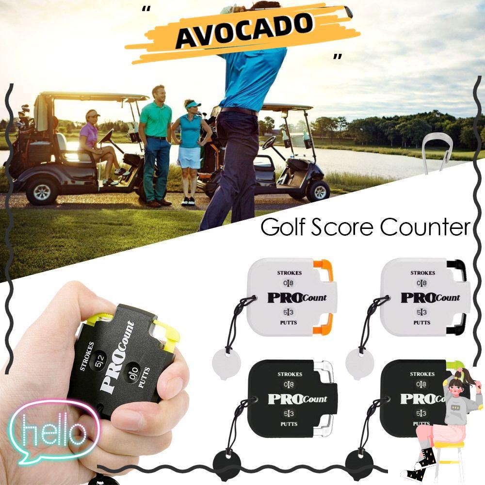 AVOCAR Golf Score Counter Mini Outdoor สองหลัก Putt Score Counter