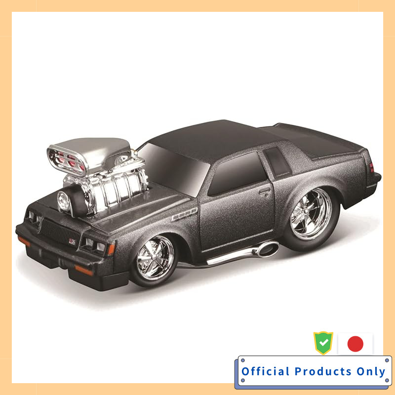 Maisto 1/64 Muscle Machines Series 6-8 Diecast Model Car (1987 Buick GNX - Black 15581)