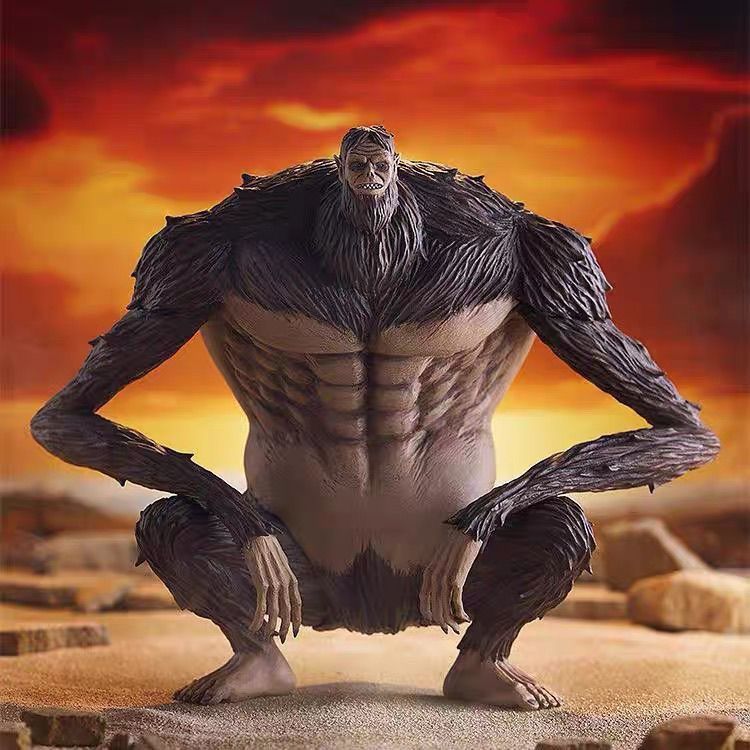 【พร้อมส่ง】revoltech attack on titan อัลเลน Kai giant beast titan attack on titan figure figma attack