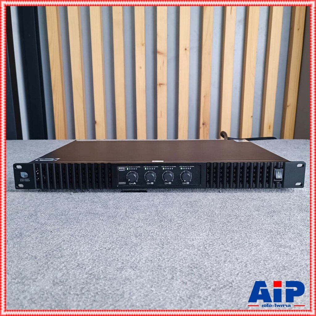 AUDIO JOCKEY A&J AJD-10004 POWERAMP 1U 4CH เครื่องเสียงกลางแจ้ง AJD 10004 เพาเวอร์แอมป์ AJD10004 เอไ