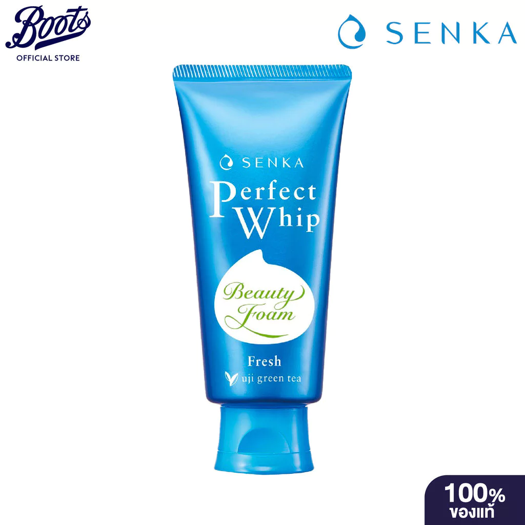Senka Perfect Whip Fresh 100g เซนกะ คลีนเซอร์ ครีม